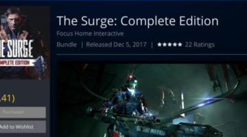 The Surge: Complete Edition Accidentally Listed for Free for PlayStation Plus Members