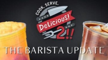 Cook, Serve, Delicious! 2!!’s “The barista update” is coming to PC on June 18th