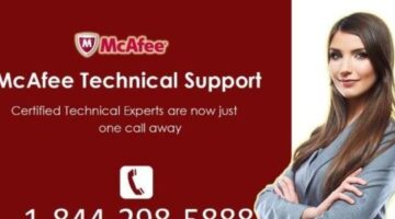 McAfee Antivirus Customer Support 1-844-298-5888