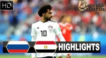 Cuplikan Gol Tuan Rumah Rusia Vs Mesir