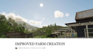 Farming Simulator 19’s Improved Farm Creation Detailed