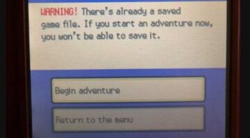 Erasing Another Player’s Pokémon File: An Issue I Didn’t Expect