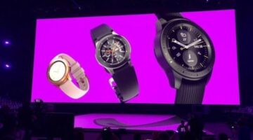 The Samsung Galaxy Watch is here with two sizes and multiple colors