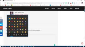How to Enable Emoji Picker in Google Chrome 68