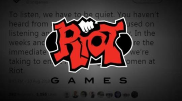 Riot breaks silence over “culture of sexism” accusations