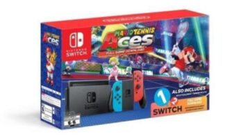 Mario Tennis Aces Nintendo Switch Bundle Announced