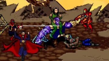 Watch The Avengers: Infinity War’s Climactic Battle Against Thanos In 16-Bit