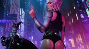 The Witcher x Cyberpunk 2077: Ciri cosplay by Irine Meier