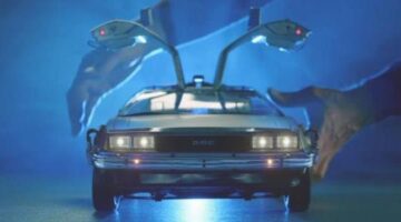 The Back to the Future 1:8 Scale Replica DeLorean Is Launching in a Subscription Model