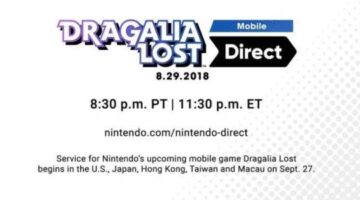 Dragalia Lost launches September 27 in the U.S. and Japan, Direct broadcast set for August 29