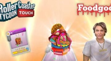 Foodgod and Atari has partnered up for a tasty update to “RollerCoaster Tycoon Touch”