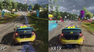 Forza Horizon 4 Comparison XBOX ONE X VS PC Max Settings [4K 60]