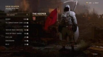 COD WWII Halloween Grim Reaper Outfit Looks Creepy, All New Weapons Revealed