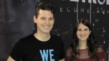 Interview with Detroit: Become Human’s Bryan Dechart & Amelia Rose Blaire at Zurich Game Show 2018