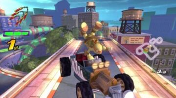 Compete against iconic characters in Nickelodeon Kart Racers on Xbox One