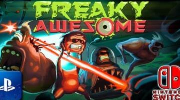 The neat action rogue-lite “Freaky Awesome” is coming to PS4 and Nintendo Switch today