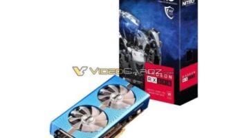Sapphire Radeon RX 590 Nitro+ Special Edition Pictured
