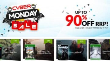 CDKeys Incredible Cyber Monday 2018 Sale Begins Today; Up To 90% Off Xbox One, PS4 & PC Codes