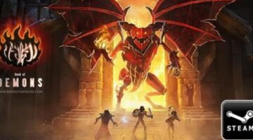 The hack and slash deck-building hybrid “Book of Demons” is out now via Steam