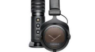 Beyerdynamic Pairs TYGR 300 R Headphone with FOX Studio Microphone for Gaming Bundle