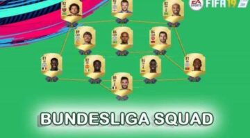 Bundesliga 50k squad [FIFA 19 Guide]