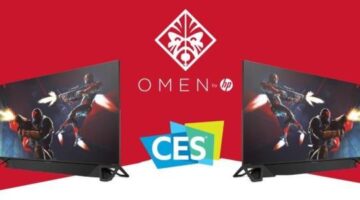 HP reveal the 65 inch Omen X Emperium Monitor at CES 2019