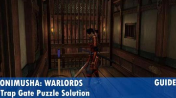 Onimusha: Warlords Trap Gate Puzzle Solution