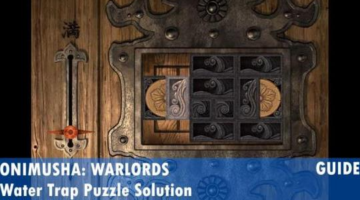 Onimusha: Warlords Water Trap Puzzle Solution