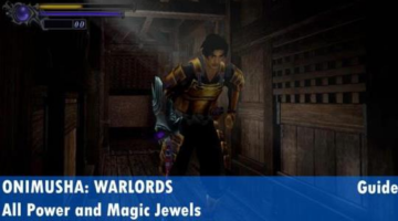 Onimusha: Warlords Magic and Power Jewels Locations