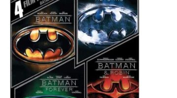 4 Film Favorites: Batman Collection Blu-Ray Set Discounted To Under $13