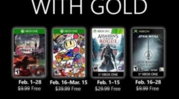 New Games with Gold for February 2019