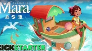 The tropical adventure game “Summer in Mara” has landed on Kickstarter
