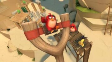 Angry Birds VR: Isle Of Pigs Review – Satisfactory Virtual Physics Destruction | Game Informer