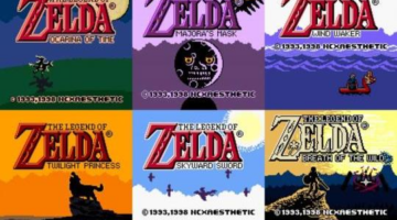 Legend of Zelda Fan Art Reimagines Each 3D Entry as a Game Boy Color Game