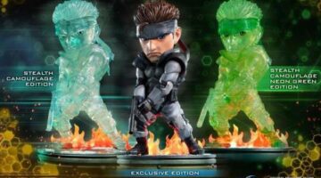 Solid Snake SD statue by First 4 Figures available for pre-order now