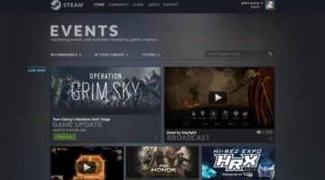 Steam’s new events system shows you what’s happening in games you own