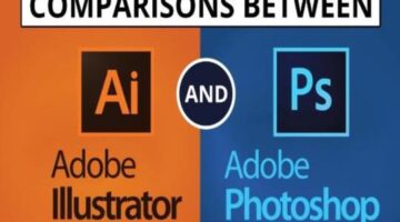Comparisons between Adobe Photoshop and Adobe Illustrator – ARENA ANIMATION