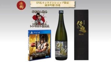 Samurai Shodown sake bundle packs in actual alcohol with the game