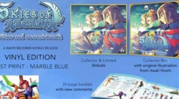 “Skies of Arcadia” is getting an exclusive CD, vinyl, and music box release