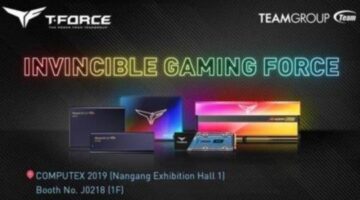 TEAMGROUP will exhibit its gaming brand T-FORCE at COMPUTEX Taipei 2019