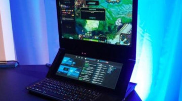 Intel Working on Dual Screen Honeycomb Glacier Gaming Laptop