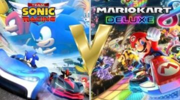 Team Sonic Racing vs. Mario Kart 8 Deluxe