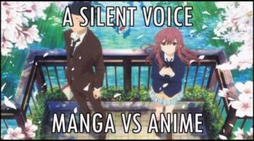 A Silent Voice Manga vs Anime