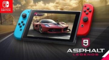 Asphalt 9: Legends Races onto Nintendo Switch