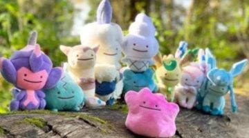 Ten New Ditto Plushies Ready to Steal Your Heart (Available via Pokémon Center)