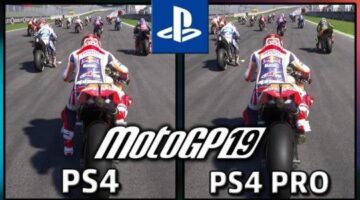 MotoGP 19, PS4 vs PS4 Pro Frame Rate Test