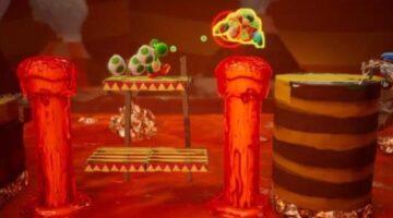Poochy’s Magma Run Collectibles (Yoshi’s Crafted World Guide)