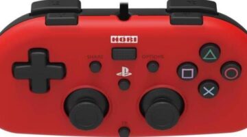 Black and Red Hori PS4 Mini Wired Gamepads get U.S. release date