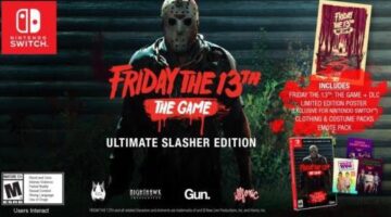 Friday the 13th: The Game launches for Switch on August 13 – details, first screenshots