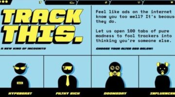 This fun project from Mozilla really screws with online advertiser tracking